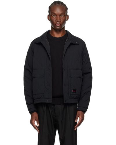 HUGO Insulated Jacket - Black