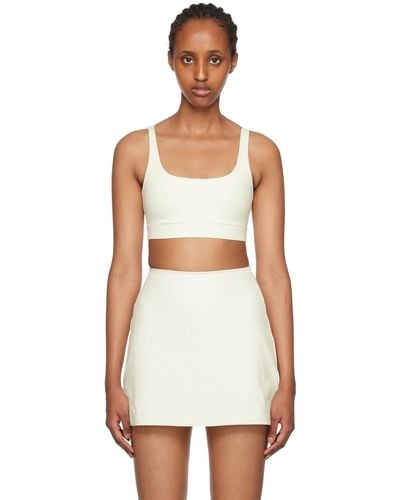 Sedona Tommy Cropped Bra — Girlfriend Collective
