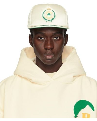 Rhude Casquette 'hotel de ' blanc cassé - Neutre