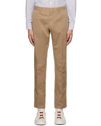 Zegna Pantalon brun clair - Multicolore