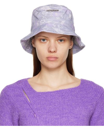 Jacquemus 'le Bob Gadjo' Bucket Hat - Purple