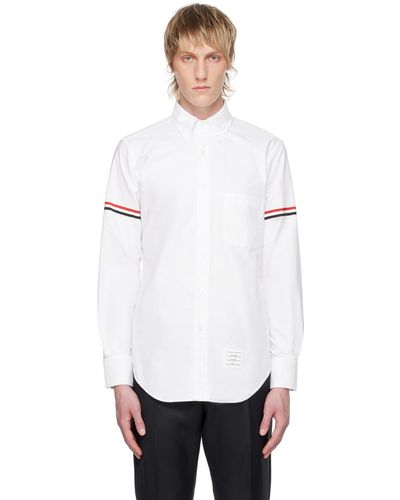 Thom Browne Armband Shirt - White