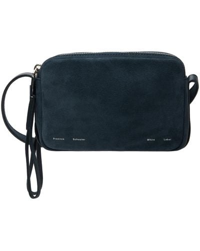 Proenza Schouler Navy White Label Watts Camera Bag - Black