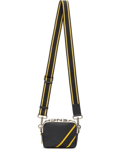 Givenchy Black And Yellow Reverse Logo Crossbody Bag