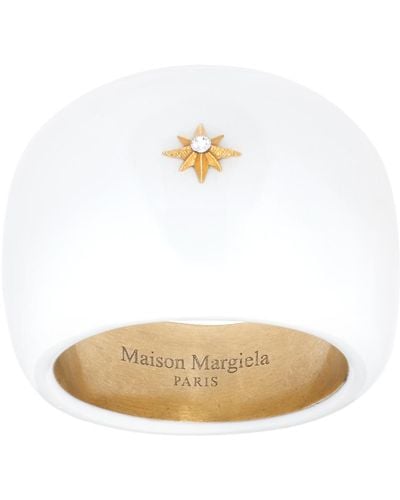 Maison Margiela ホワイト シグネットリング