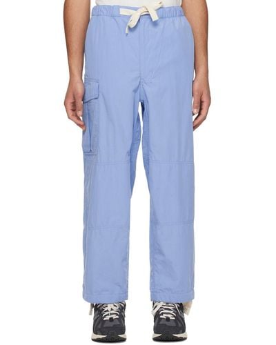 Nanamica Easy Cargo Trousers - Blue