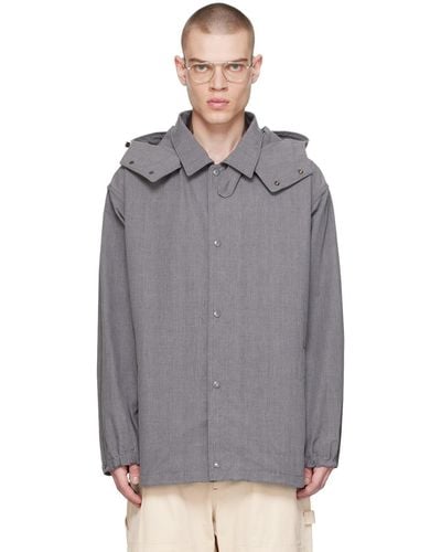 Engineered Garments Hooded Jacket - Gray