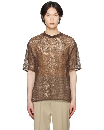 Amomento T-shirt brun - Marron