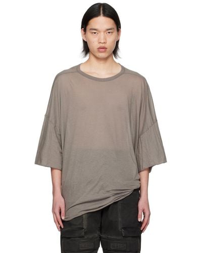 Rick Owens グレー Tommy Tシャツ