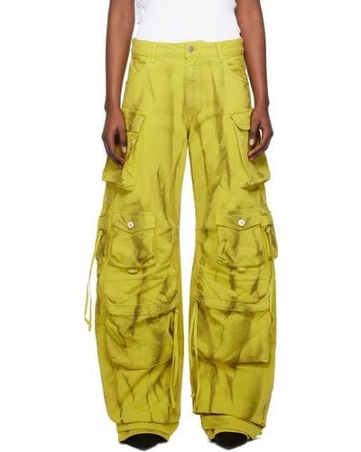 The Attico Fern Jeans - Yellow