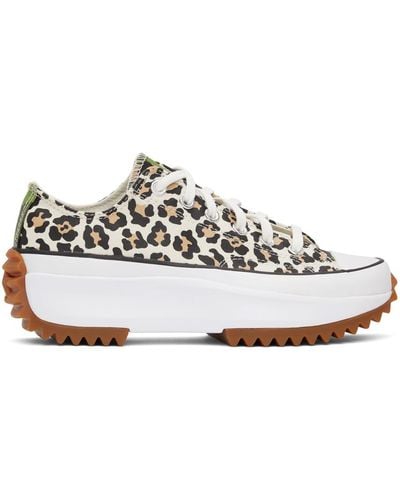 Converse Cheetah Run Star Hike Low Sneakers - Multicolor