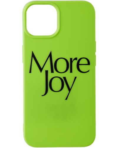 More Joy '' Iphone 13 Case - Green