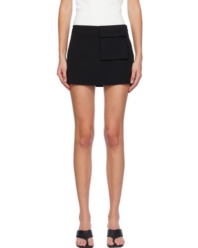 St. Agni Utilitarian Pocket Miniskirt - Black