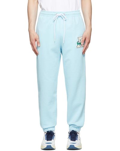 AWAKE NY Blue Lacoste Edition Cotton Lounge Pants - Multicolor