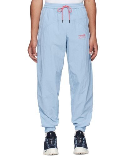 7 DAYS ACTIVE Printed Track Trousers - Blue