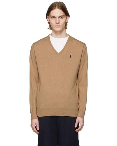 Polo Ralph Lauren Cotton V-neck Sweater - Multicolor