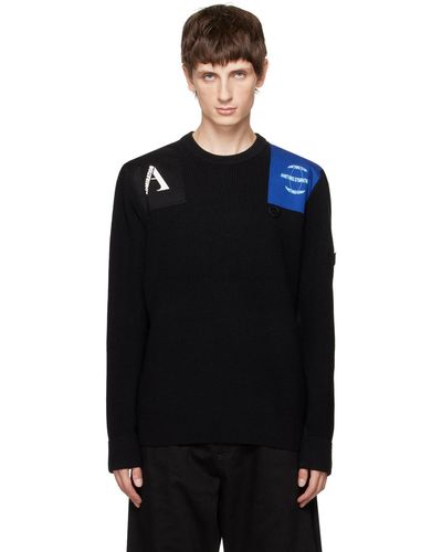 Raf Simons Pull noir édition f perry