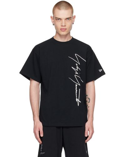 Yohji Yamamoto T-shirt noir édition new era