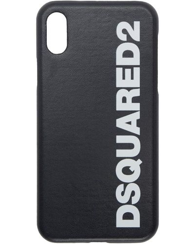 DSquared² ブラック ロゴ Iphone X ケース