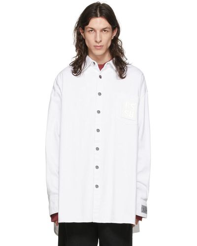 Raf Simons Denim Shirt - White