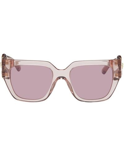 Versace Medusa Chain Sunglasses - Pink