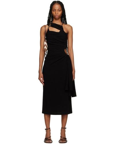 Jacquemus Abanada Dresses - Black