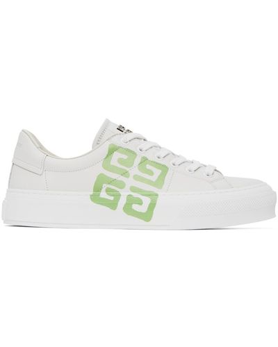 Givenchy Baskets city sport blanches - Noir