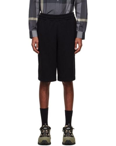 Burberry Cotton Shorts - Black