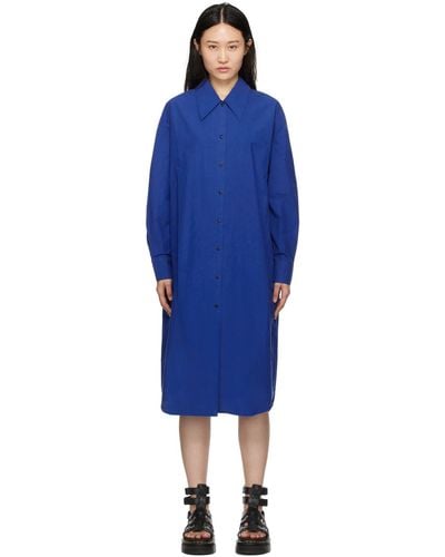 YMC Judy Midi Dress - Blue