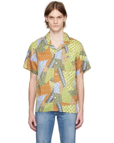 Levi's マルチカラー Sunset キャンプシャツ
