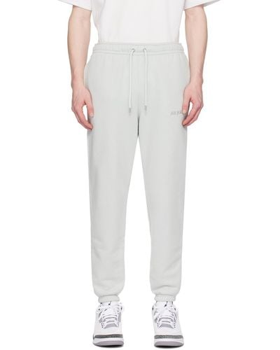 Nike Jordan Wordmark Sweatpants - White