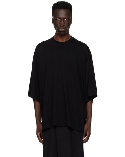 Julius オーバーサイズ Tシャツ - ブラック