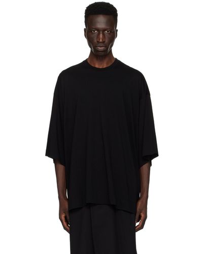 Julius T-shirt surdimensionné noir