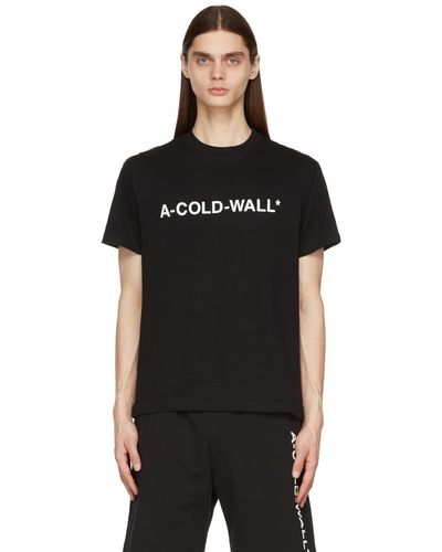 A_COLD_WALL* * Essential Logo T-shirt - Black