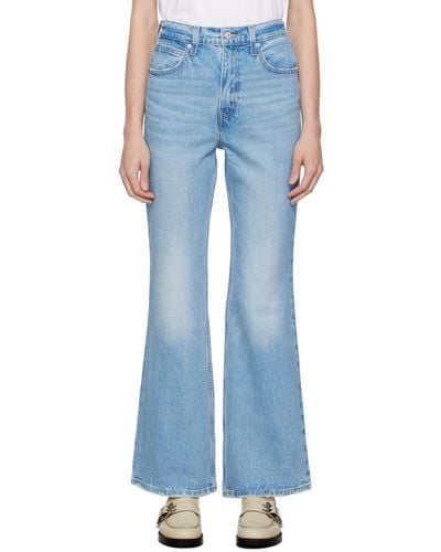 Levi's Blue 70's High Flare Jeans