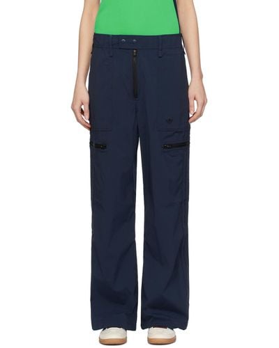 Wales Bonner Blue Adidas Originals Edition Trousers