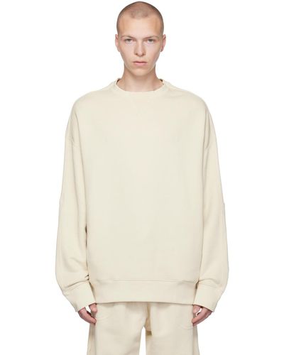 Calvin Klein Off-white Heavyweight Sweatshirt - Natural