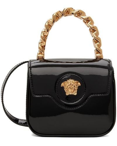 Versace Black Mini 'la Medusa' Bag