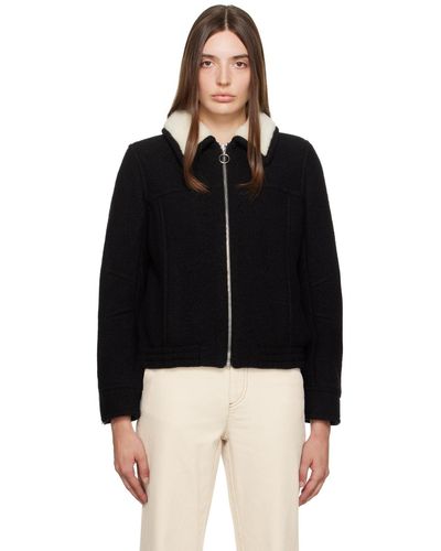 A.P.C. . Black Lara Jacket