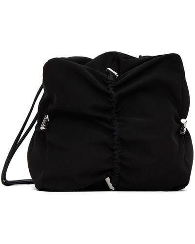 Kara Mini Cube Bag - Black