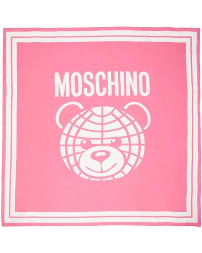 Moschino ジャカード スカーフ - ピンク