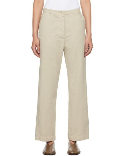 Casey Casey Mmr Trousers - Natural