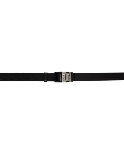 Givenchy Ceinture noire à boucle rapide à logo 4g