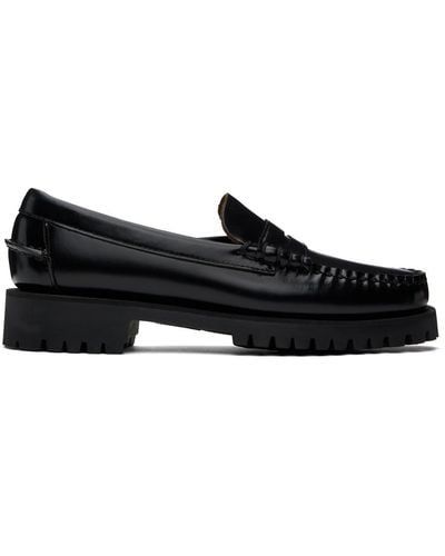 Sebago Dan Lug Loafers - Black