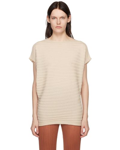 Issey Miyake Cotton Sweater - Multicolor