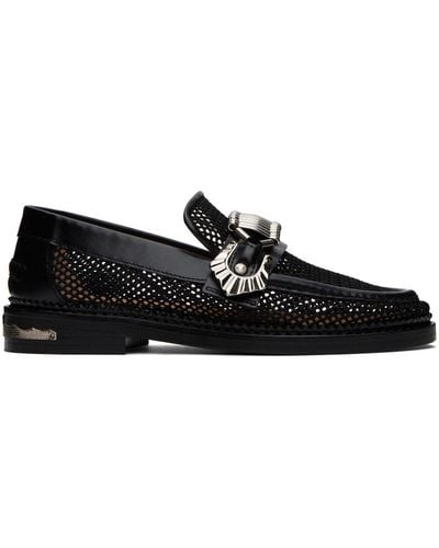Toga Ssense Exclusive Hardware Loafers - Black