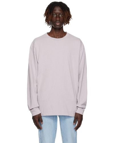 John Elliott パープル University 長袖tシャツ - ブラック