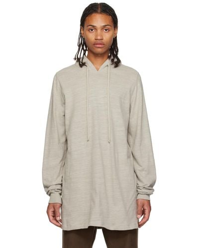Rick Owens Off-white Luxor Hoodie - Multicolor