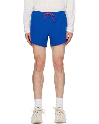 District Vision 5In Training Shorts - Blue