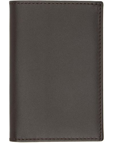 Comme des Garçons Comme des garçons wallets porte-cartes brun - Gris